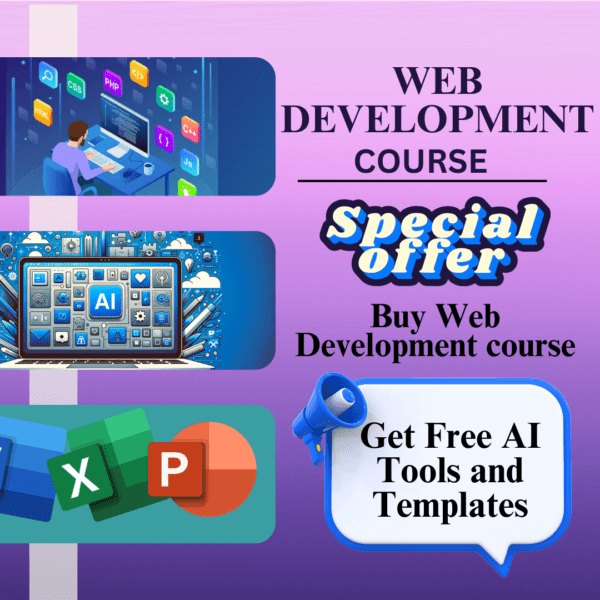 Web Development course with special offer