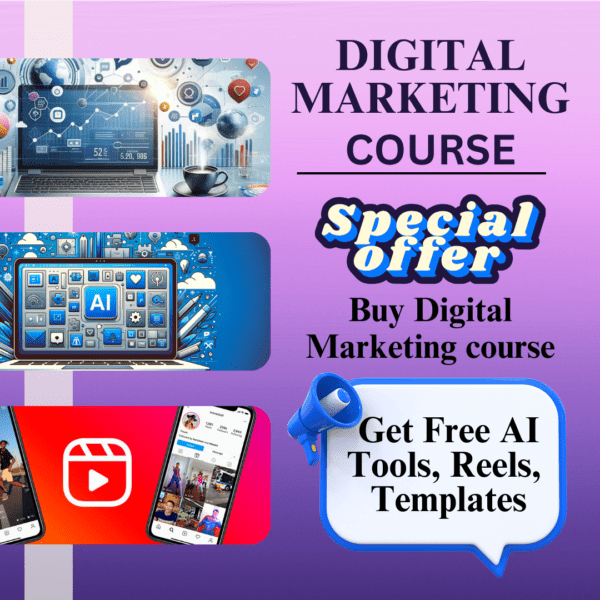 Digital Marketing Course with Special offer