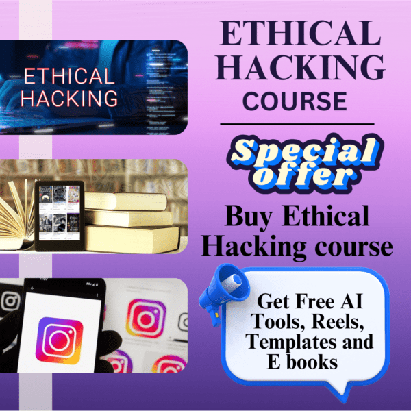 Ethical Hacking course with Special Offer