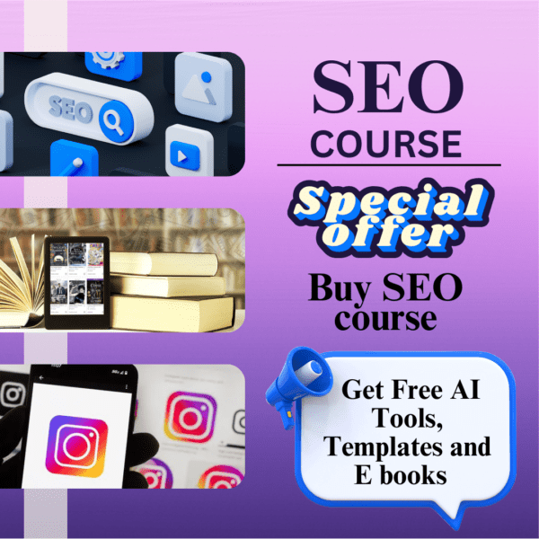 SEO Course with Special offer