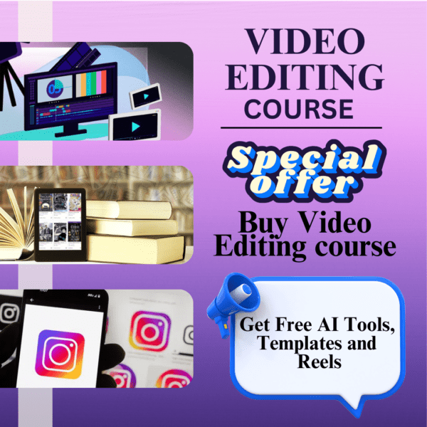 Video Editing Course with special offer